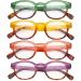 Eyekepper 4 Pack Women's Reading Glasses | Retro Spring Hinges | 0.75 Diopters - Stylish Reading Aid for All Faces - Buy Online on GoSupps.com