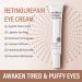 Retinol Eye Cream With Retinol Serum & AHA 30% & BHA 2% -Under Eye Cream For Dark Circles Puffy Eyes -Retinol Serum Moisturising Anti-Wrinkle Anti-Aging Eye Creams (Retinol Eye Cream) - Buy Online on GoSupps.com