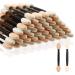 FENGCHUANG 100 Pieces Eyeshadow Brushes Sponge Eyeshadow Applicators Disposable Eye Shadow Brush Eyeshadow Sponge Brush Eye Makeup Brushes Makeup Tools for All Women