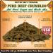 Mister Bens Original Freeze-Dried Raw Beef Crumbles & Dust - 100% Beef Meal Topper for Finicky Dogs 4.25 oz - Buy Online on GoSupps.com