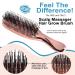 Rose Gold Hair Brush Scalp Massager for Women, Men, Kids & Toddlers - Reduce Tangles, Promote Hair Growth - Buy Online on GoSupps.com