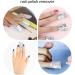 Homoyoyo 500 Pi ces Lingettes Dissolvantes pour Vernis Ongles Feuilles d'Aluminium Tampons sans Peluche pour Manucure Professionnelle Emballage 5 Paquets Usage pour Gel UV et - Buy Online on GoSupps.com