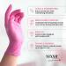Pink Nitrile Disposable Gloves By Ronco Premium Quality Powder Free Textured Salon Food Grade 4 MIL 1000 Gloves/10 Packs XS Size - Buy Online on GoSupps.com