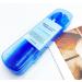Portable Orthodontic Care Kit: EvaGO Travel Oral Care Set (8pcs) - Blue - Buy Online on GoSupps.com