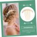 DOITOOL Womens Headpiece Pearl Hair Side Comb Hair Comb for Girls Wedding Hair Accessories for Brides Hair Accessories for Women Hair Combs Hair Piece Miss Grace Imitation Pearls - Buy Online on GoSupps.com