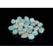 Crocon Amazonite Rune Stones Set - Elder Futhark Alphabet Engraved Symbols for Chakra Balancing | Decorative Stones 10-15mm - Buy Online on GoSupps.com