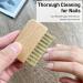 Natural Beech Wood Nail Brush - Non-Slip Hand & Toenail Cleaner | Compact & Durable | Ideal for Home & Travel - Buy Online on GoSupps.com