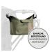 Hauck Large Stroller Organizer Bag - Diaper Bag with Cup Holder | Easy Fastening & Accessibility (Olive) - Ideal for Buggy & Baby Strollers - Buy Online on GoSupps.com