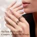 IGERCN 2 pieces of diabetes ring copper rings for women copper rings for arthritis rings women adjustable suitable for relieving arthritis and joint pain etc. (male and female) - Buy Online on GoSupps.com