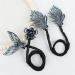 Rhinestone Flower Hair Clip Whale Tail Rhinestone Flower Hair Clip For Women Lazy Hair Curler Deft Bun Maker Elegant Lazy Hair Curler Bun Clips Ocean Blue Feather Hairpin (Size : Feather) - Buy Online on GoSupps.com