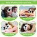 Cooling Eye Mask Set - Cute Animal Plush Sleep Mask for Women - Soft Blindfold & Eye Compress for Spa Travel & Refreshment - White Panda Design - Buy Online on GoSupps.com