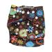 Organic cloth diaper set Bebefeliz complete set with 2 inserts skin-friendly washable pocket diaper (flowers)
