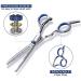 Gimars 3 in 1 Professional Dog Grooming Scissors Kit with Titanium Coated Shears & Comb Set - Buy Online on GoSupps.com
