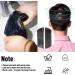 Ultra Soft 3D Sleep Mask for Men and Women - Adjustable Strap, 100% Blackout Eye Cover by Hohiyo-Black - Buy Online on GoSupps.com