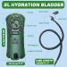 Zacro Hydration Bladder 2L - Leakproof BPA Free Water Reservoir for Outdoor Activities - Buy Online on GoSupps.com