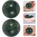 Baluue 2 Pieces Jade Baoding Exercise Balls - 40mm Green Chinese Stress Relief & Hand Massage Balls for Health - Buy Online on GoSupps.com