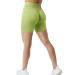 JANVUR Scrunch Butt Lifting Workout Shorts for Women High Waisted Butt Lift Yoga Gym Seamless Booty Shorts N-green Small