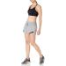 Amazon Essentials Women's Standard-Fit Ruched Waistband Running Short - Grey Heather, Large - Buy Online on GoSupps.com
