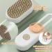 3-in-1 Cat Steamy Brush for Grooming and Hair Removal - Pet Hair Comb for Tangled and Loose Hair - Buy Online on GoSupps.com