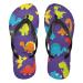 Mnsruu Cartoon Dinosaur Flip Flops Purple Home Hotel Spa Bedroom Travel S for Men Women