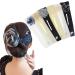 K&Y 6 PCS Elegant Flower Butterfly Lazy Hair Curler Bun Maker - Mixed Color - For Women and Girls - Buy Online on GoSupps.com