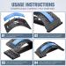 Adjustable Lumbar Back Stretcher for Pain Relief | Spine Decompression & Back Cracking Device - Buy Online on GoSupps.com