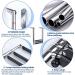 Hoffen 3 Step Telescopic Marine Boat Drop Ladder Swim Step - Stainless Steel Folding - Buy Online on GoSupps.com