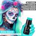 Go Ho Teal Water-Based Face Paint Stick 1.06 Oz - Non-toxic Cream Body Makeup for Theater, Halloween, SFX Cosplay - Washable & Full Coverage for Adults and Children - Buy Online on GoSupps.com