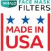 Inhalo Small Face Mask Filters - Made in USA | Extra Protection for Masks | Pack of 10 - Buy Online on GoSupps.com