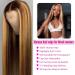 Dixtefo Highlight HD Transparent Lace Front Wig 16 | 9A Brazilian Straight + T-Part Closure | Pre Plucked 150% Density | Human Hair for Black Women - Buy Online on GoSupps.com