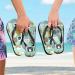 Mnsruu Cute Cat Faces Flip Flops | Animal Sandals Slippers for Men & Women | Perfect for Travel Spa & Home Use - Buy Online on GoSupps.com