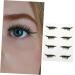Outanaya 4 pairs Up Women Tape Tools Eyelash Eyeliner Self-adhesive Shiny Decals Pencils Temporary Adhesive 4x1.5cm As Shown - Buy Online on GoSupps.com