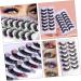 minkissy 7 Pairs Fake Eyelashes False Lashes Curl Lash Extensions Individual Lashes False Eyelashes Makeup Eyelashes Lash Clusters with Color Fake Lashes Make up Extend Chemical Fiber - Buy Online on GoSupps.com
