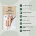 Andmetics Natural Body Cold Wax Strips | 99% Natural Ingredients | Polyethylene & Paraffin Free | Smooth Skin Up to 4 Weeks | Suitable for All Skin Types - Buy Online on GoSupps.com