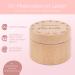 Personalized Wooden Milk Tooth Jar - B renfreunde with Child-Friendly UV Printing | Keepsake for First Teeth - Flower Circuit Pink - Buy Online on GoSupps.com
