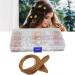 Hair Braid Rings Multi Purpose Fashionable Anti Oxidation Hair Dreadlocks Beads for Hair Decorations - Buy Online on GoSupps.com