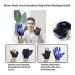 Rehabilitation Robot Gloves Both Hands - 2022 Power Upgrade Strengthen Version Hemiplegia Finger Trainer Ai Smart Chip Splint Assistive Training Equipment for Hand Pain Relief blue two hands Blue two hands L - Buy Online on GoSupps.com