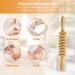 4-Piece Maderotherapy Set - Anti-Cellulite Wood Massage Rollers & Gua Sha for Pain Relief Lymphatic Drainage & Relaxation - Buy Online on GoSupps.com