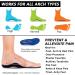 Valsole Orthopedic Insoles for Men & Women - Soft Shoe Inserts for Flat Feet Plantar Fasciitis and Foot Pain Relief - Size 35-36 EU (23cm) V107B - Buy Online on GoSupps.com