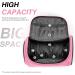 Travel Medicine Bag Organizer - Black & Pink | Pill Bottle Storage & First Aid Kit Bags - Empty & Convenient - Buy Online on GoSupps.com