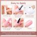 Shining She 10 Colors Gel Nail Polish Set - Nude Pink, White, Champagne, Brown, Glitter Gold, Silver Pastel - Soak-Off UV/LED Polish - Nail Art Salon DIY Home - 8ML - Buy Online on GoSupps.com