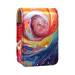 Travel Lipstick Organizer Case Lipstick Case Portable Makeup Bag With Mirror Abstract Watercolor Paint Colored N707g8hdaq