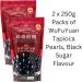 Black Sugar Flavour Tapioca Pearl 2 Pack Bundle Containing 2 x 250g WuFuYuan Brand Tapioca Pearls - Buy Online on GoSupps.com