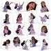 Encanto Isabella Birthday Party Supplies  34Pcs Temporary Tattoos Party Favors  Removable Skin Safe  Fake Tattoo Stickers for Isabella Birthday Party Gifts Add Some Magic to Your Look