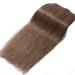 Premium Remy Clip-In Hair Extensions - 55cm Brown #030 Chestnut - 160g Real Hair Tresses for Long Smooth Styles - Buy Online on GoSupps.com