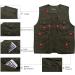 Flygo Men's Outdoor Work Utility Safari Fishing Travel Vest - Large Light Green - Buy Online on GoSupps.com