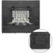 Durable Double Door Dog Crate Cover for Large Pets | Universal Fit for 24-48 inch Wire Crate | Black | 48L x 30W x 33H - Buy Online on GoSupps.com
