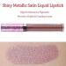 Metallic Satin Liquid Lipstick for Women - Long-Lasting, Moisturizing, Waterproof Formula - 24-Hour Colorful Wear (06) - Buy Online on GoSupps.com