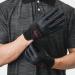 Turbovera Professional Riding Gloves | Imitation Leather Equestrian & Cycling Gloves for Women & Boys | Black S/M - Summer Gear - Buy Online on GoSupps.com